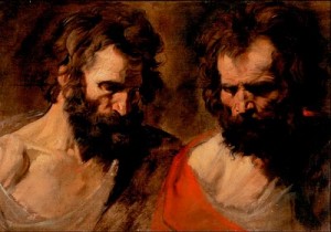 Two Prophets by Van Dyck